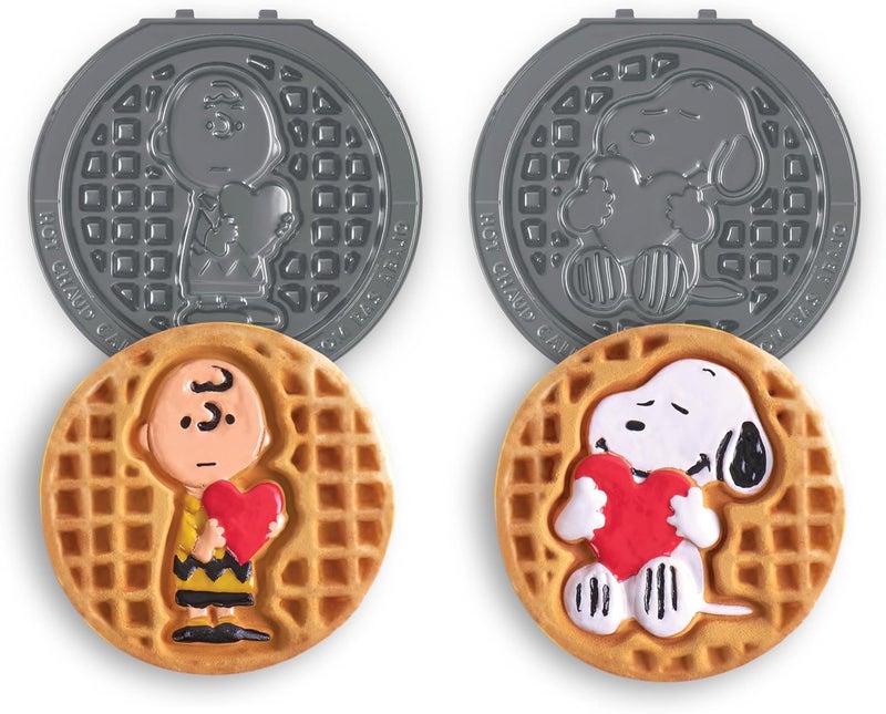 Dash عبوة أطباق صغيرة 2 قطعة من بيونتس × MultiMaker® (سنوبي مع قلب وتشارلي براون مع قلب) - Image 1